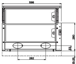 FRANKE FTC 601BKGL - Ingombro - 3