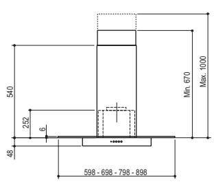 FRANKE FTC612 - Encombrement - 1