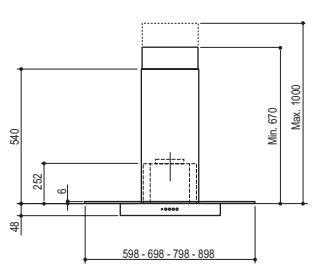 FRANKE FMY608BIBK - Dimensions - 1