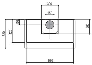 FRANKE FGL6015XS - Dimensions - 3