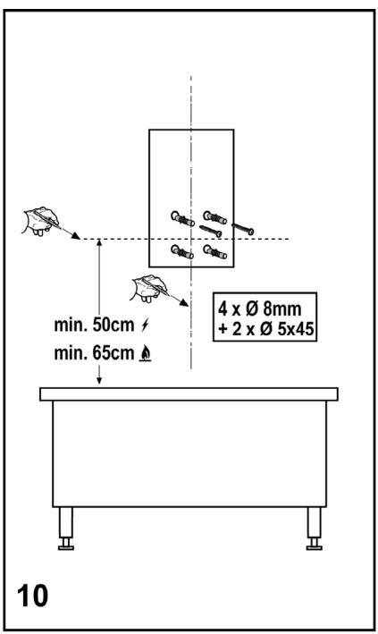 TURBOAIR CERTOSA IX/A/60/PB - Certains modèles prévoient des lampes latérales: - 13