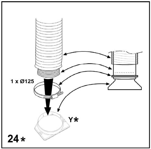 TURBOAIR CERTOSA IX/A/60/PB - Certains modèles prévoient des lampes latérales: - 27
