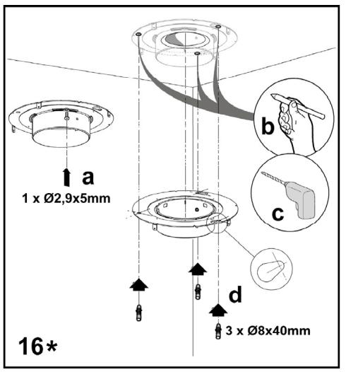 TURBOAIR CERTOSA IX/A/60/PB - Certains modèles prévoient des lampes latérales: - 19