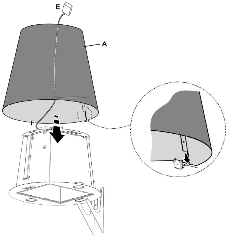 TURBOAIR CERTOSA IX/A/60/PB - Certains modèles prévoient des lampes latérales: - 17