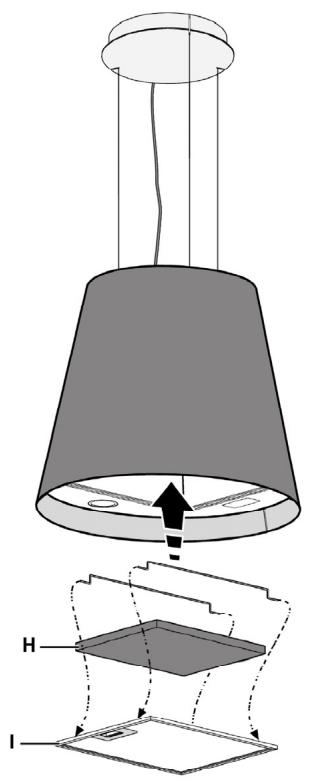TURBOAIR GIOIA - Certains modèles prévoient des lampes latérales: - 12