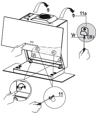 FABER TALIKA CT - Montage des Haubenkörpers - 1