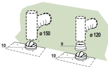 FABER TALIKA CT - Anschlussrohres ±b 120 - 1