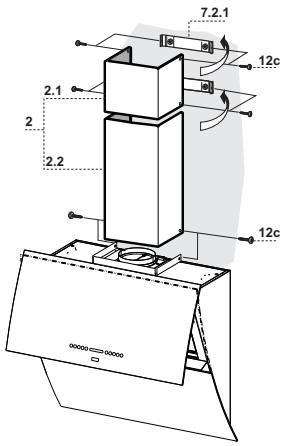 FABER TALIKA CT - Cheminée inférieure - 1