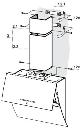 FABER MIRROR - Also kémény - 2