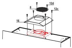FABER MIRROR - Anschlussrohres ±b 120 - 2