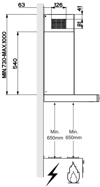 FABER LITHOS CONCRETE - Encombrement - 3