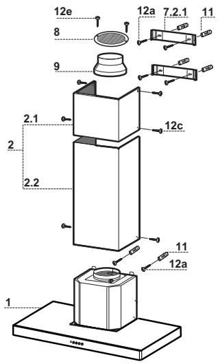 FABER LITHOS CONCRETE - Encombrement - 4