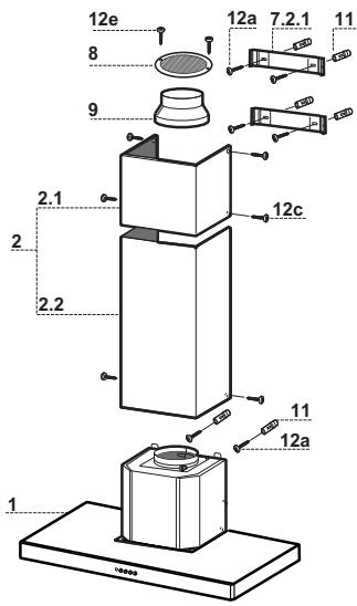 FABER LITHOS CONCRETE - Komponendid - 1