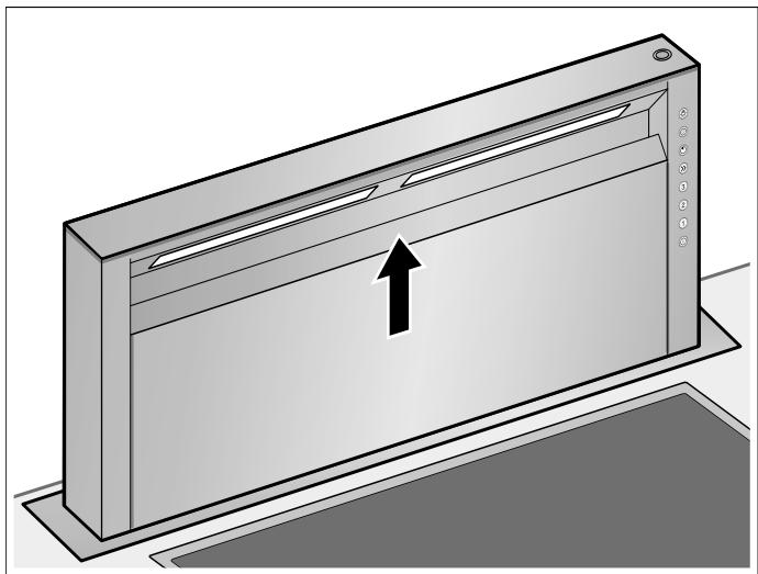 GAGGENAU AI240190 - Opening the filter cover - 1