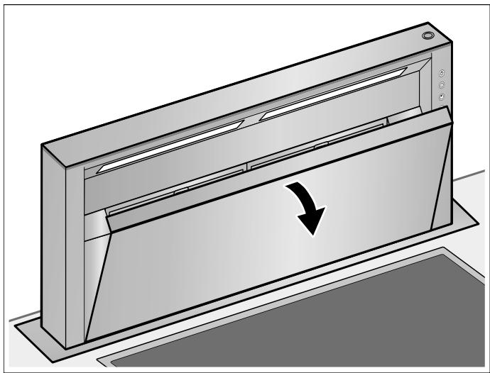 GAGGENAU AI240190 - Opening the filter cover - 2