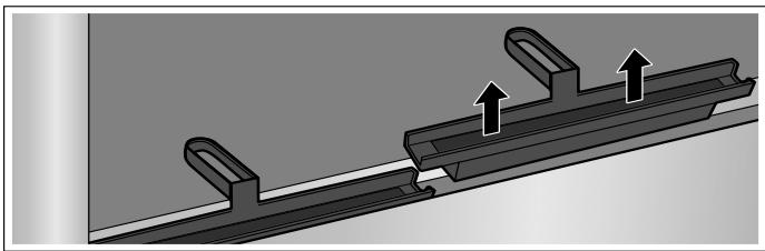 GAGGENAU AI442100 - Cleaning the grease drain channels - 1