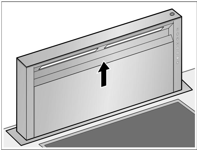GAGGENAU AI442100 - Abrir la tapa del filtro - 1
