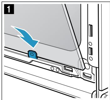BOSCH HBA573BV0 - Pose sur l'appareil - 1