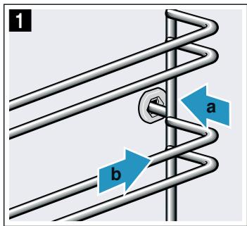BOSCH HBA573BV0 - Accrocher les supports - 1