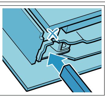 BOSCH HBA573BV0 - Accrocher la porte de l'appareil - 2