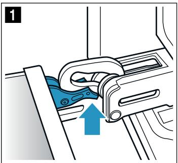 BOSCH HBA573BV0 - Décrocher la porte de l'appareil - 1