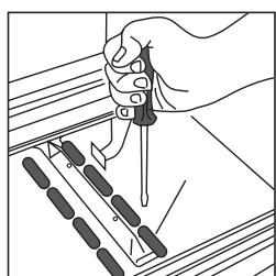 GLEM GA960MIX - REGOLAZIONE DEL MINIMO SU BRUCIATORE FORNO (fig. 22 - pag. 14) - 5