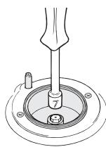 GLEM GE960CMBK - REGOLAZIONE DEL MINIMO SU BRUCIATORE FORNO (fig. 22 - pag. 14) - 1