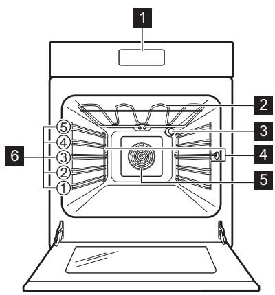 ELECTROLUX EEC44544OW - Vue d'ensemble - 1
