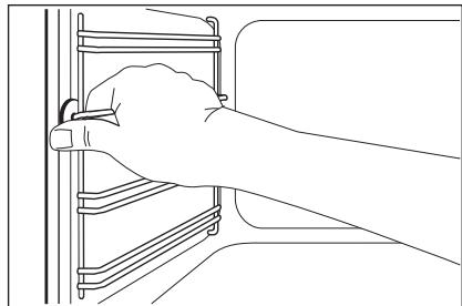 ELECTROLUX EEC44544OW - Retrait des supports de grille - 1