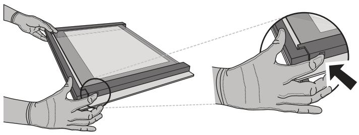 HOTPOINT FA2844PIXHA - Replacer la porte - 7