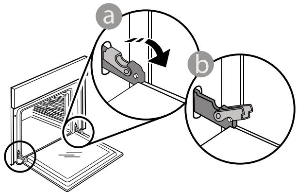 HOTPOINT FA2844PIXHA - Démontage de la porte - 3