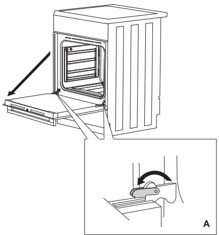 GORENJE BOP637E20XG - Démontage et remontage de la porte du FOUR (selon le modèle) - 1