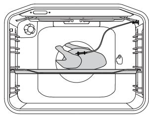 GORENJE G611E10WKA - Cuisson avec la sonde thermométrique (sur certains modèles) - 2