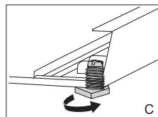 GORENJE G611E10WKA - MISE À NIVEAU DE L'APPAREIL ET SUPPORT COMPLEMENTAIRE - 3