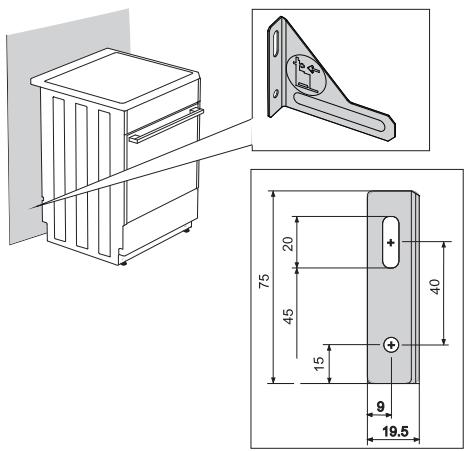 GORENJE G611E10WKA - PROTECTION CONTRE LE BASCULEMENT - 1