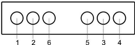 GORENJE BCS547ORAW - BANDEAU DE COMMANDES - 1