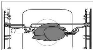 GORENJE BCS547ORAW - Cuisson à la broche (selon le modele) - 2