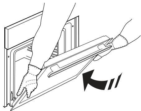 HOTPOINT FA3544CIXHA - REPLACER LA PORTE - 2