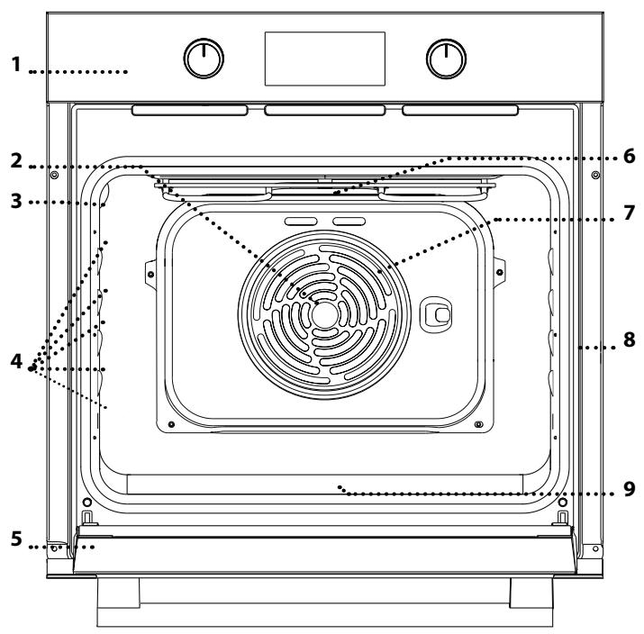 HOTPOINT FA3544CIXHA - DESCRIPTION DU PRODUIT - 1