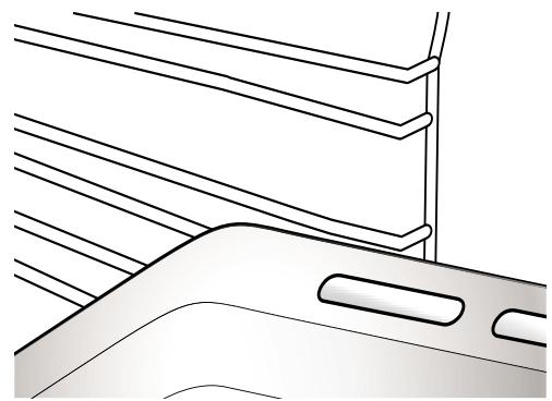 HOTPOINT FA3544CIXHA - INSÉRER LA GRILLE MÉTALLIQUE ET LES AUTRES ACCESSOIRS - 2