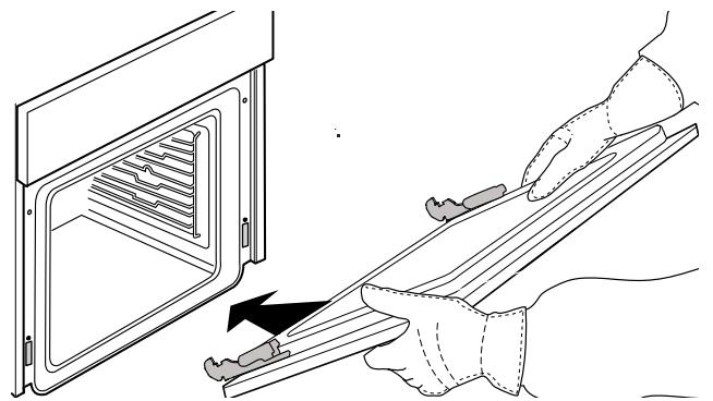 HOTPOINT FA2844CIXHA - Replacer la porte - 1