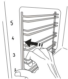 HOTPOINT FA2844CIXHA - Enlever et replacer les supports de GRILLE - 4
