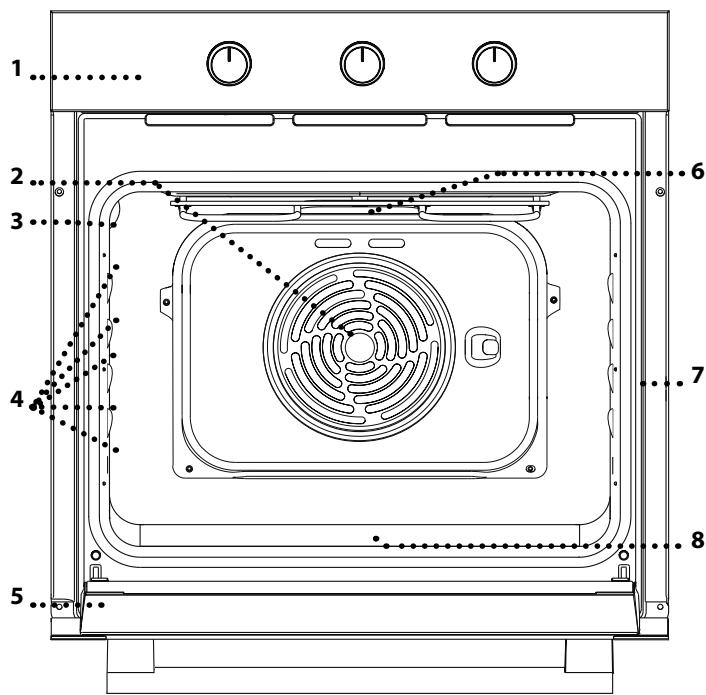 HOTPOINT FA3530HBLHA - DESCRIPTION DU PRODUIT - 1