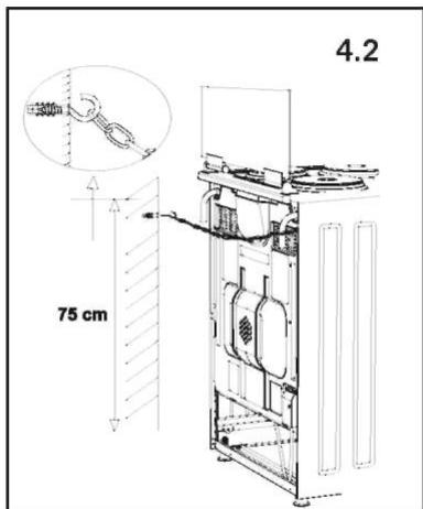 BRANDT BXP5471X - Positionnement et installation de la cuisinière - 2