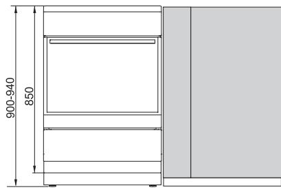 GORENJE GI6130WC - Mise en PLACE de l'appareil (sur certains modèles) - 2