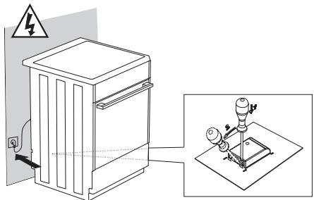 GORENJE GI6130WC - Raccordement au réseau électrique - 1