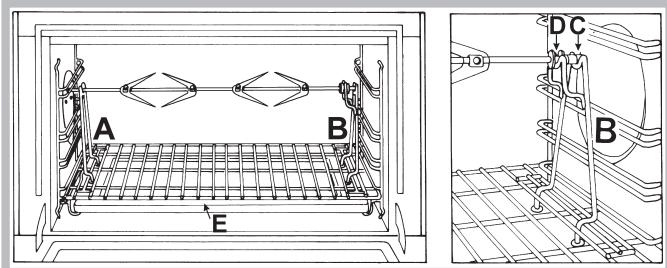HOTPOINT FB53C1HABK - Spit - Rotisserie - 1
