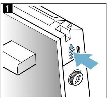 NEFF B3CCE2AN0 - Enlever le recouvrement de la porte - 1