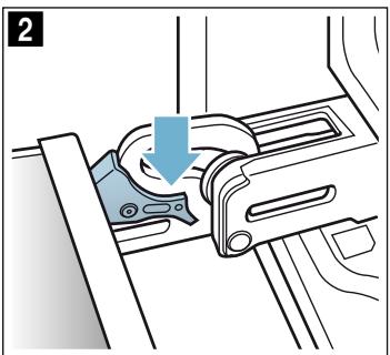 NEFF B3CCE2AN0 - Accrocher la porte de l'appareil - 2