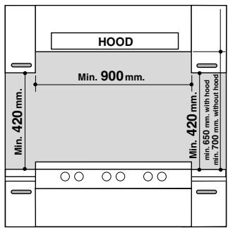 HOTPOINT H6GGC1 - Instalação do fogão - 2